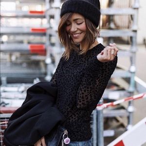 Sheer &OtherStories Long Sleeve Top